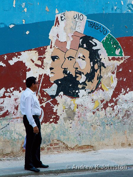 1110_7D_4364.jpg - Che, Fidel and the other one. Street scene, Havana